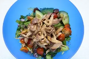 Salade poulet-avocat : etape 25 Salade poulet-avocat : etape 25