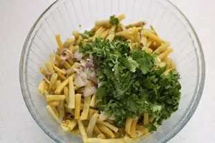 Salade de haricots vinaigrette : Photo de l'étape 7