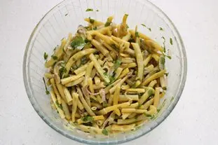 Salade de haricots vinaigrette : Photo de l'étape 8