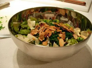 Salade de fèves aux amandes : Photo de l'étape 11