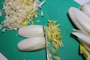 Salade d'endives à la Comtoise : Photo de l'étape 2