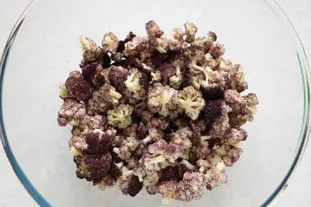 Salade de chou-fleur bicolore : Photo de l'étape 3