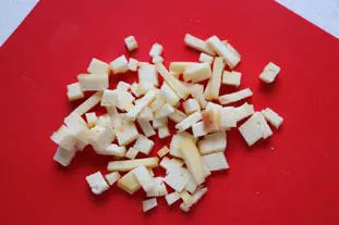Salade d'endives croutons-fromage