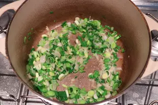 Soupe rustique aux poireaux et choux de Bruxelles : Photo de l'étape 9