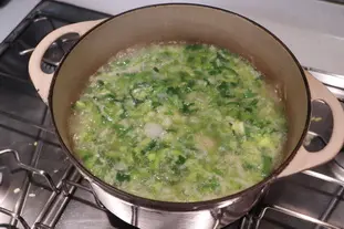 Soupe poireaux-topinambours : Photo de l'étape 6