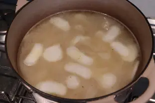 Potage topinavet : Photo de l'étape 5