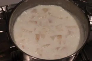 Potage céleri et persil : Photo de l'étape 5
