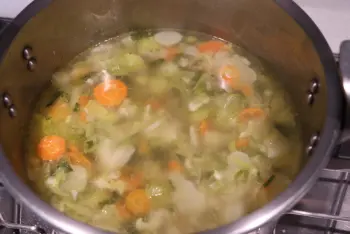 Soupe de légumes d'hiver