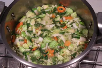 Soupe de légumes d'hiver