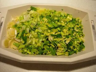 Soupe de légumes moulinée