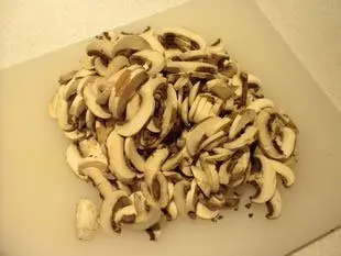 Velouté de champignons : etape 25