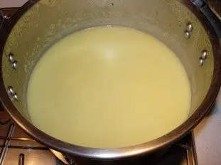 Soupe poireaux-pommes de terre : Photo de l'étape 10