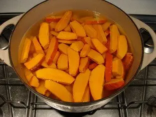 Soupe au potiron-potimarron : Étape 2