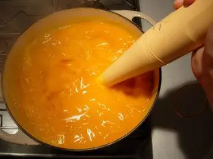 Soupe au potiron-potimarron : Étape 4