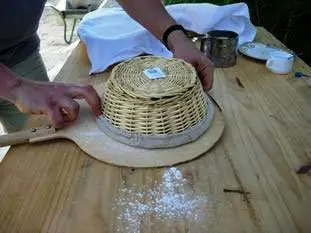 Pain au levain : etape 25