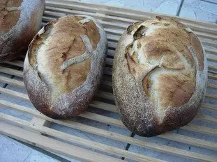 Pain au levain : etape 25