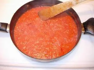 Sauce tomate pour pizza : Photo de l'étape 4