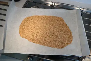 Pain d'Ali-baba (au sésame) : Photo de l'étape 1