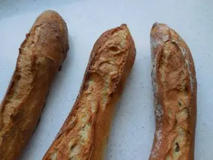 Les baguettes : Photo de l'étape 14