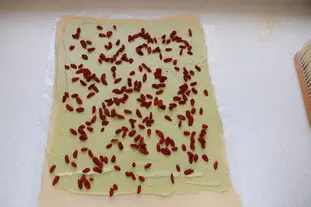 Pains pistache aux baies de goji
