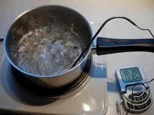 Il faut toujours couvrir une casserole d'eau qui chauffe : Photo de l'étape 2