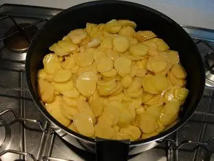 Tortilla de pommes de terre : Photo de l'étape 4