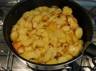 Tortilla de pommes de terre : Photo de l'étape 7