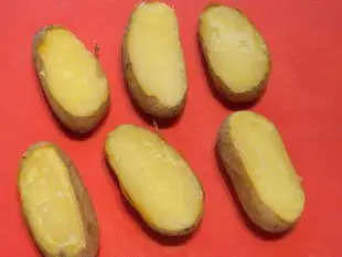 Pommes de terre aux crevettes