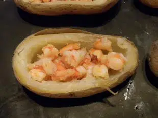 Pommes de terre aux crevettes : Photo de l'étape 11