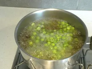 Risotto aux petit-pois "Mantecare" : etape 25