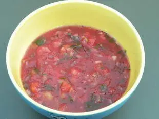 Sauce à la tomate pimentée : Photo de l'étape 7