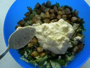 Salade Caesar : Photo de l'étape 7