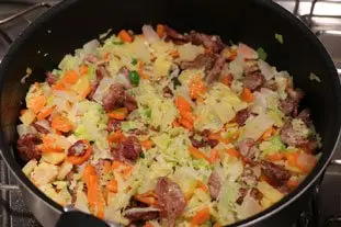 Sauté de porc aux cacahouètes : Photo de l'étape 7