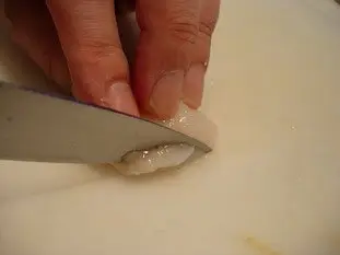Noix de St jacques aux légumes croquants, sabayon au savagnin réduit : Photo de l'étape 9
