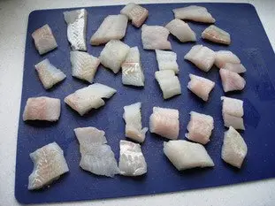 Petits morceaux de poissons croustillants : Photo de l'étape 1