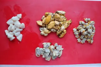 Marmite de coquillages et petits légumes à la bretonne : etape 25