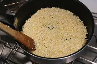 Moules au riz noir : Photo de l'étape 5