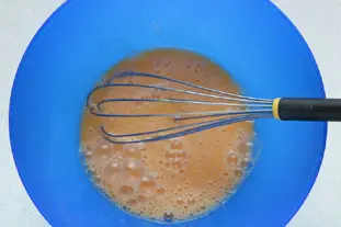 Oeufs brouillés aux langoustines et pointes d'asperges : Photo de l'étape 5