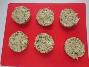 Gâteau de crabe : Photo de l'étape 6