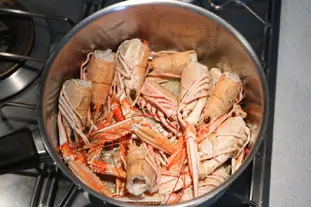 Gratin de queues de langoustines : Photo de l'étape 4
