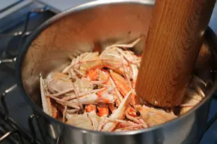 Gratin de queues de langoustines : Photo de l'étape 5