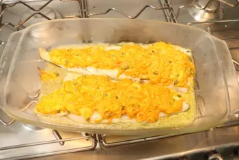 Filet de merlan aux carottes moutardées