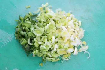 Filet de merlan en papillote carottes-citron-poireaux : Étape 1