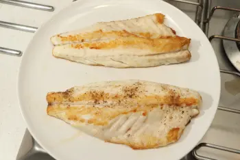 Filets de bar et topinambours au citron : Étape 5
