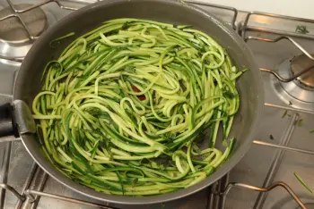 Filet de rouget aux courgettes : Étape 9