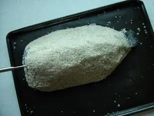 Poisson en croute de sel : Photo de l'étape 7