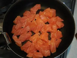 Petite blanquette de saumon : Photo de l'étape 9