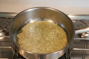 Filets de rougets à la réduction de vin blanc : Photo de l'étape 3