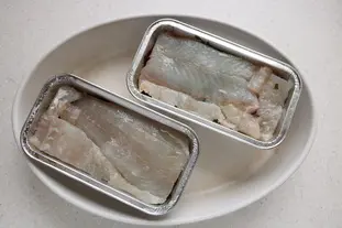 Terrine de filets de poissons épinards et tomates : Photo de l'étape 8