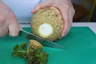 Comment préparer un céleri rave : Photo de l'étape 2